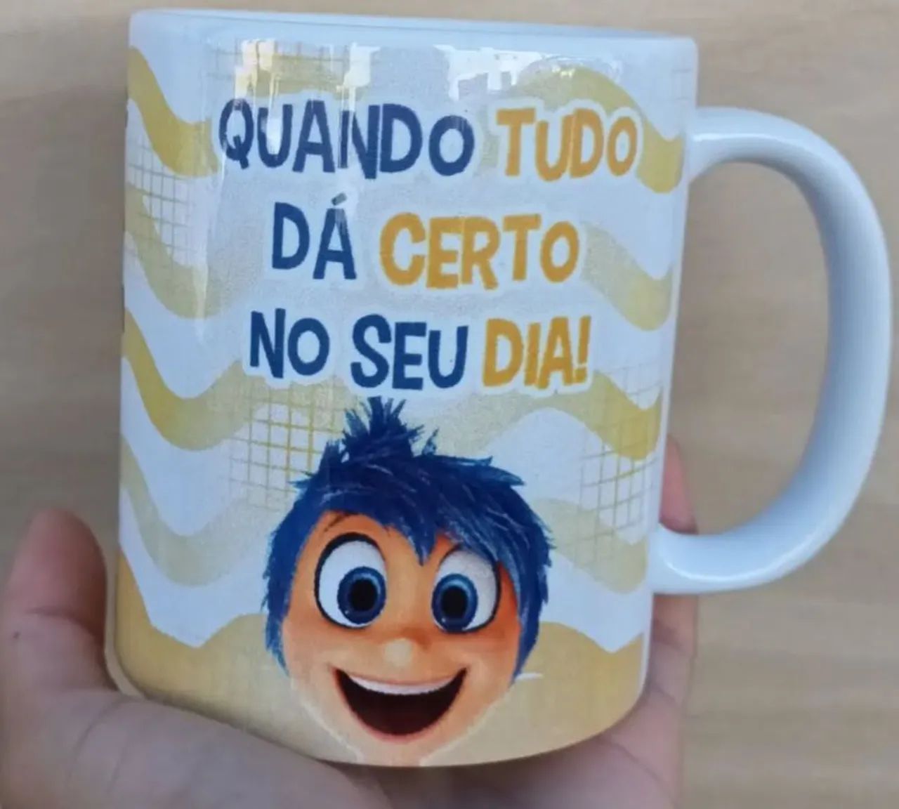 Caneca Personalizada Divertida - Personagens do Filme Divertida Mente - Foto 2