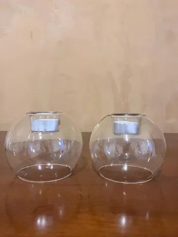 Conjunto suportes para vela