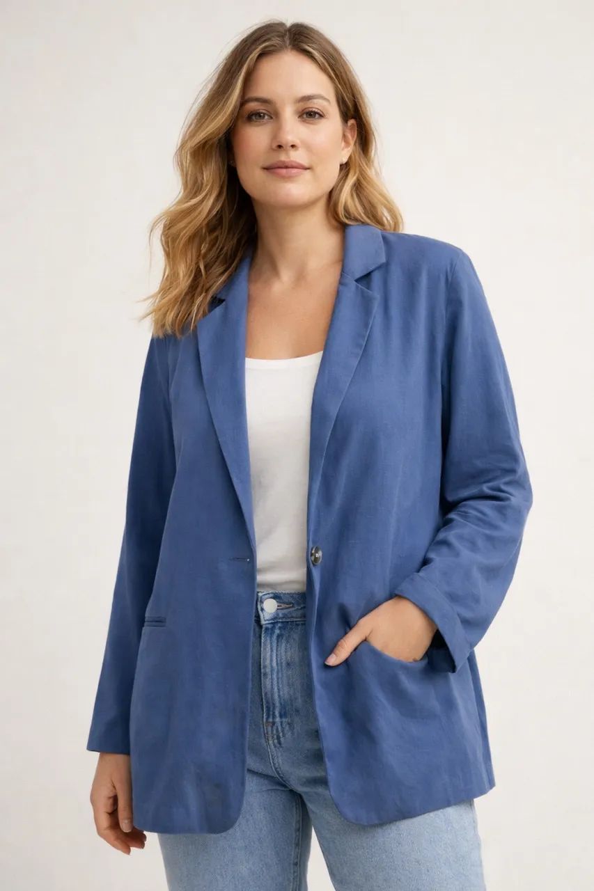 Blazer da Farm G/GG estilo oversized usado 2x