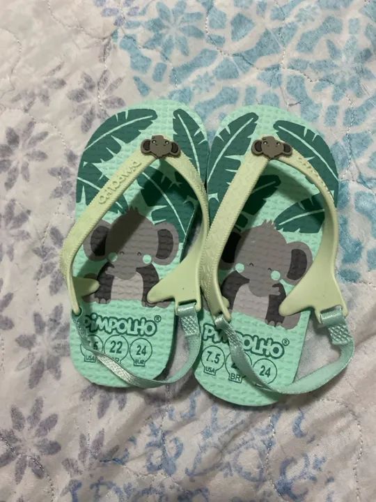 Havaianas novas, nunca usadas. Tamanho 22 - Foto 2