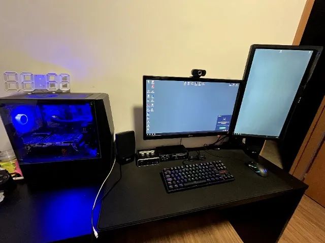 ? PC Gamer + Edição | Completo com 2 Monitores | Ótimo Desempenho! ?