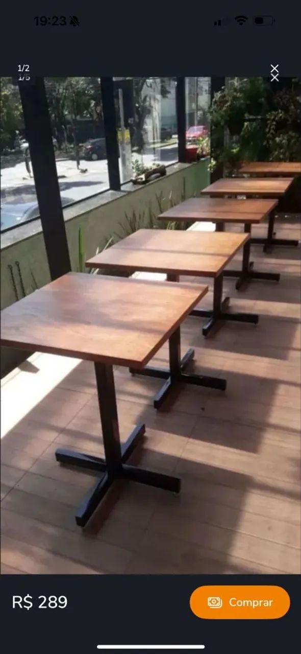 Mesa para restaurantes (só encomenda)