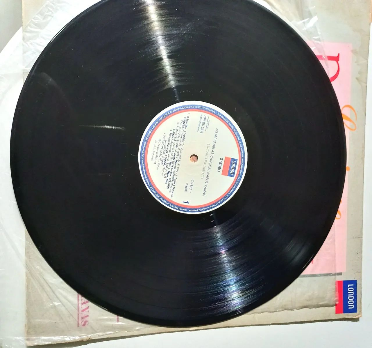 Lp Luciano Pavarotti as mais belas canções napolitanas  - Foto 2