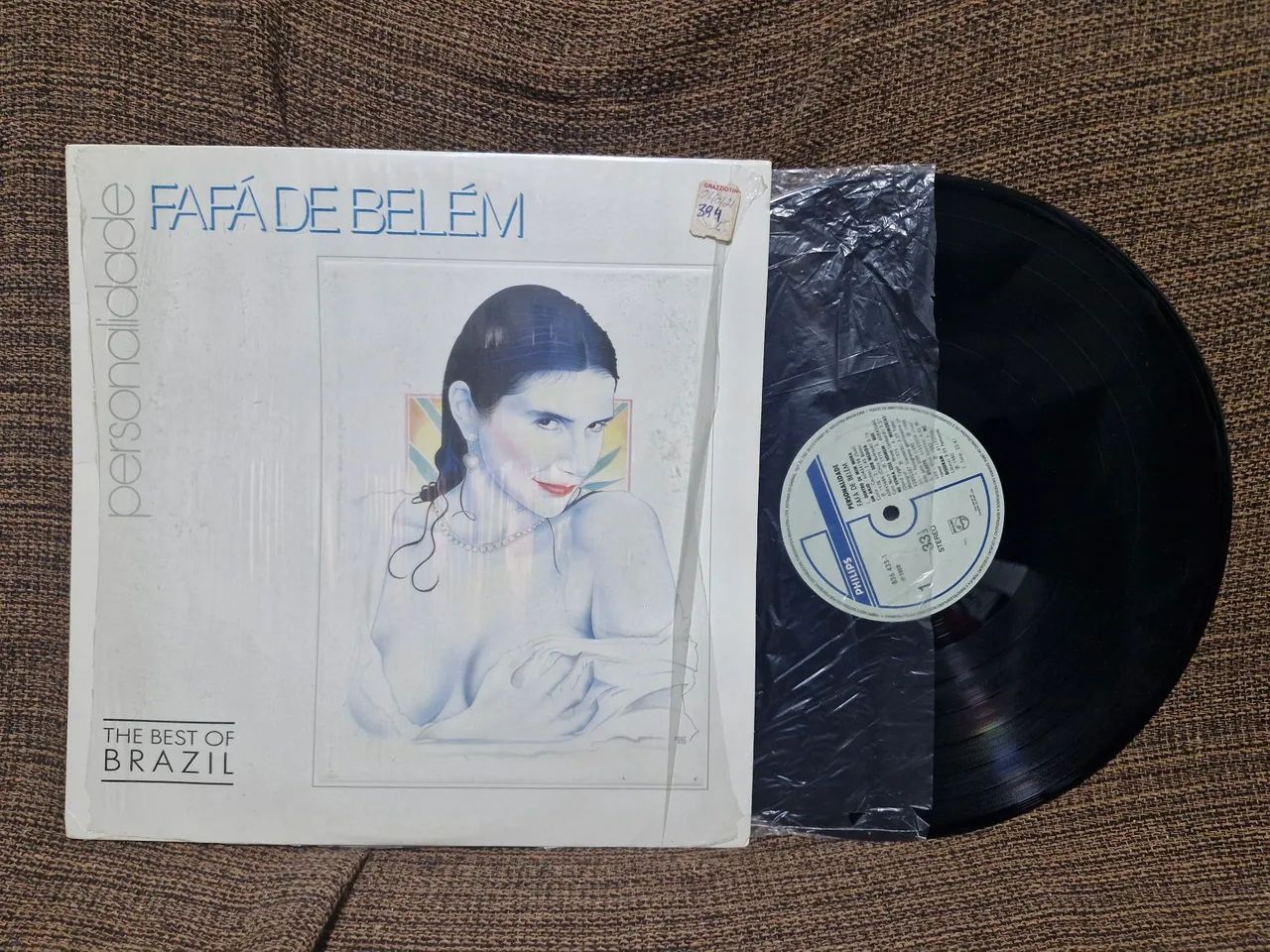 Disco de Vinil Fafá de Belém - Personalidade - The Best Of Brazil - Foto 3