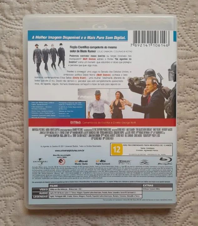 Matt Damon - Os Agentes do Destino (bluray nacional) - Foto 3