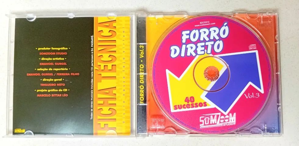 CD Musical Forró Direto Antigo - Foto 4