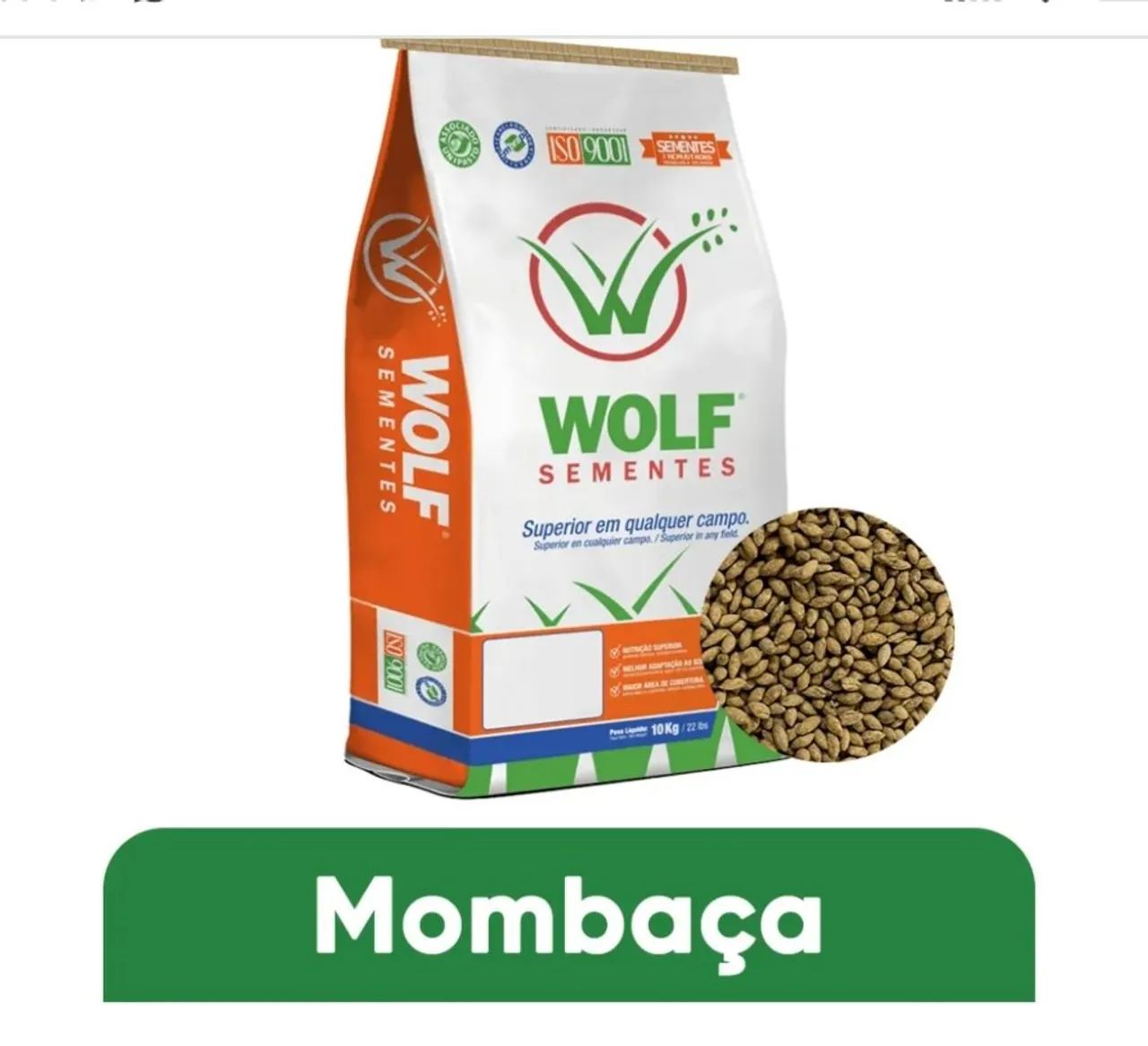 Sementes de Mombaça WOLF - 10kg
