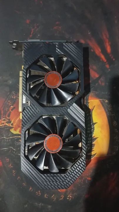 Placa de vídeo RX580 8bg