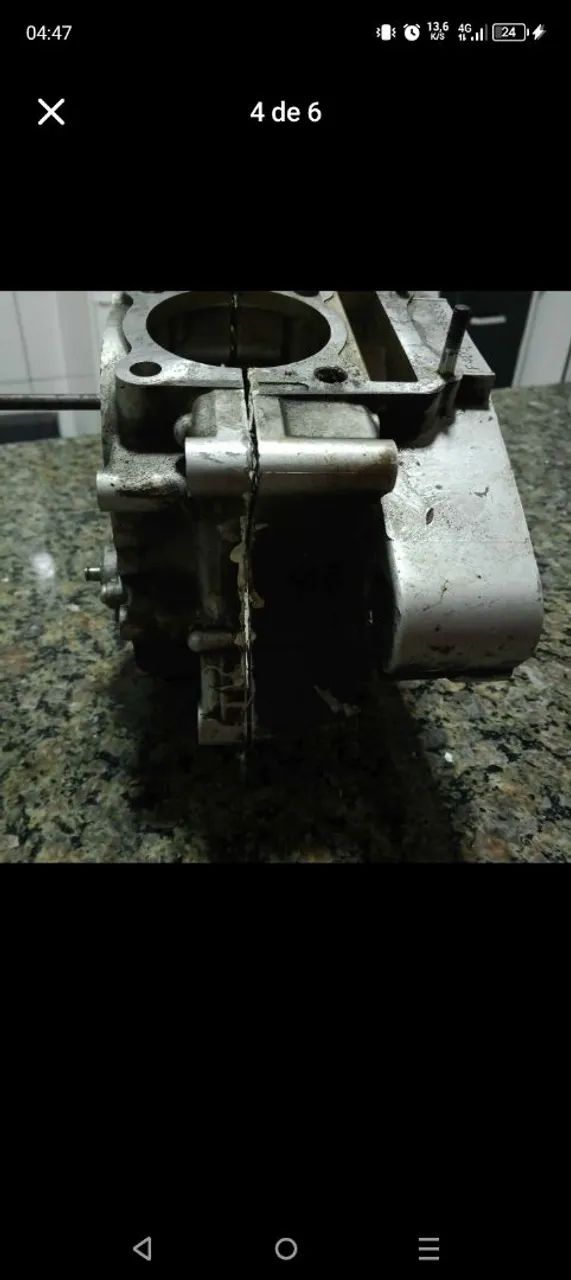 Bloco motor Suzuki yes 125 - Foto 4