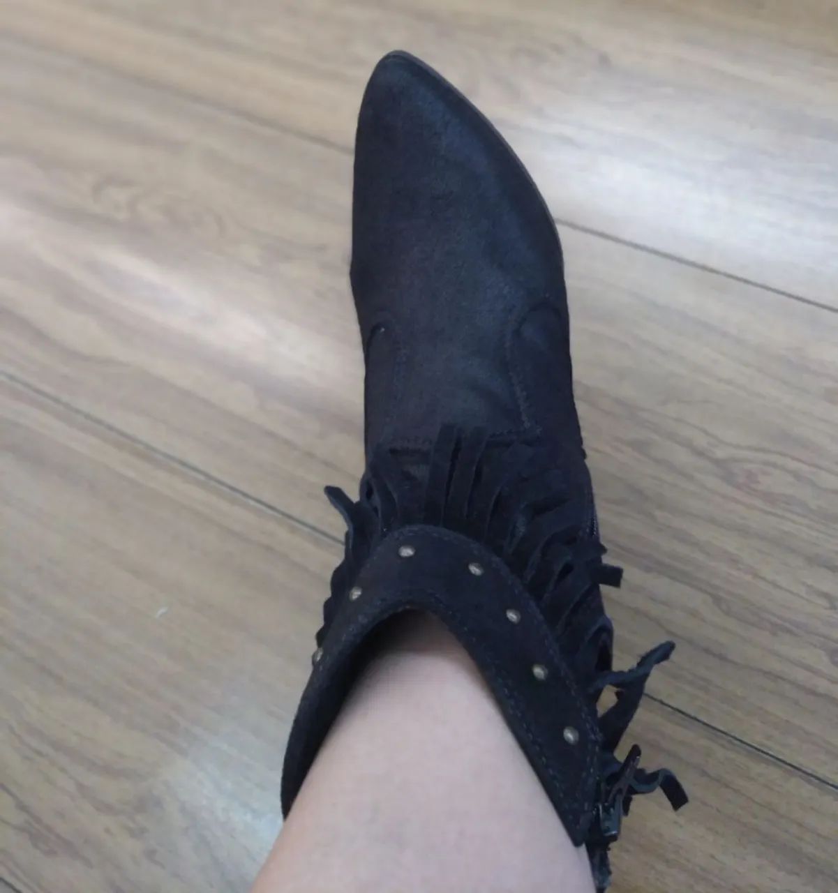 Bota preta linda - Foto 4
