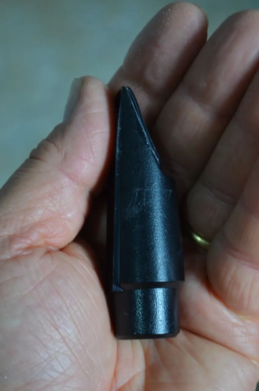 Boquilha Sax Soprano Si bemol Rico Graftonite B7 ((( Raridade ))) - Foto 4