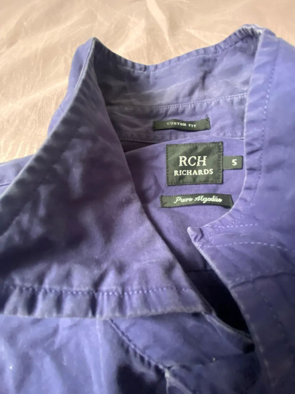Camisa Social RCH Richards - Puro Algodão - Foto 2