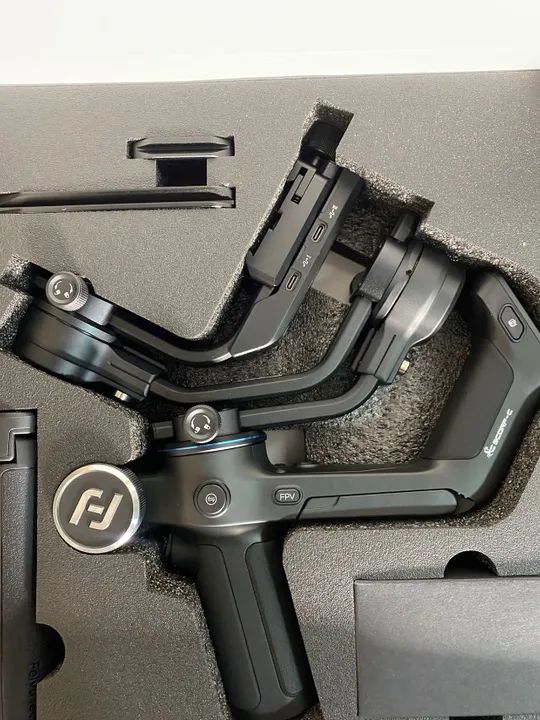 Estabilizador Feiyutech Scorp-C Gimbal para Câmeras - Na Caixa, Nunca Usado - Foto 2