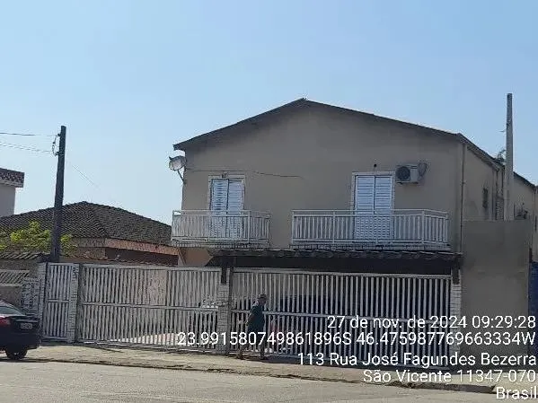 Casa para Venda em São Vicente, Samarita, 2 dormitórios, 1 banheiro, 1 vaga