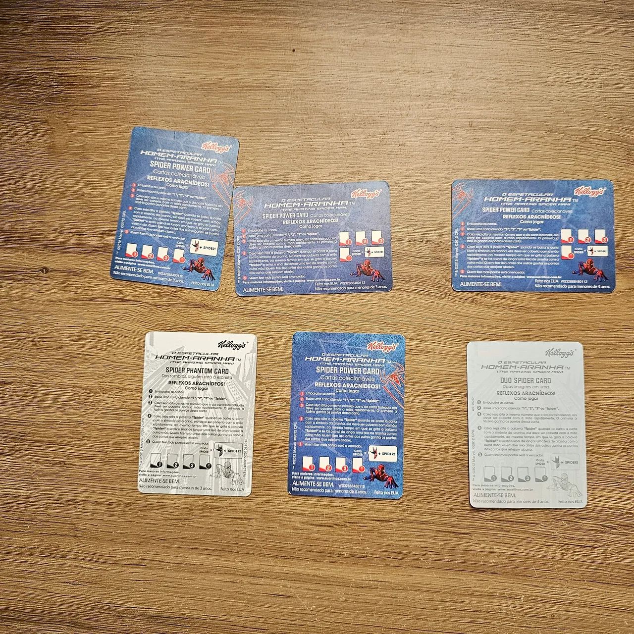 Cartas Colecionáveis Homem-Aranha Kelloggs O Espetacular Homem-Aranha - Foto 2