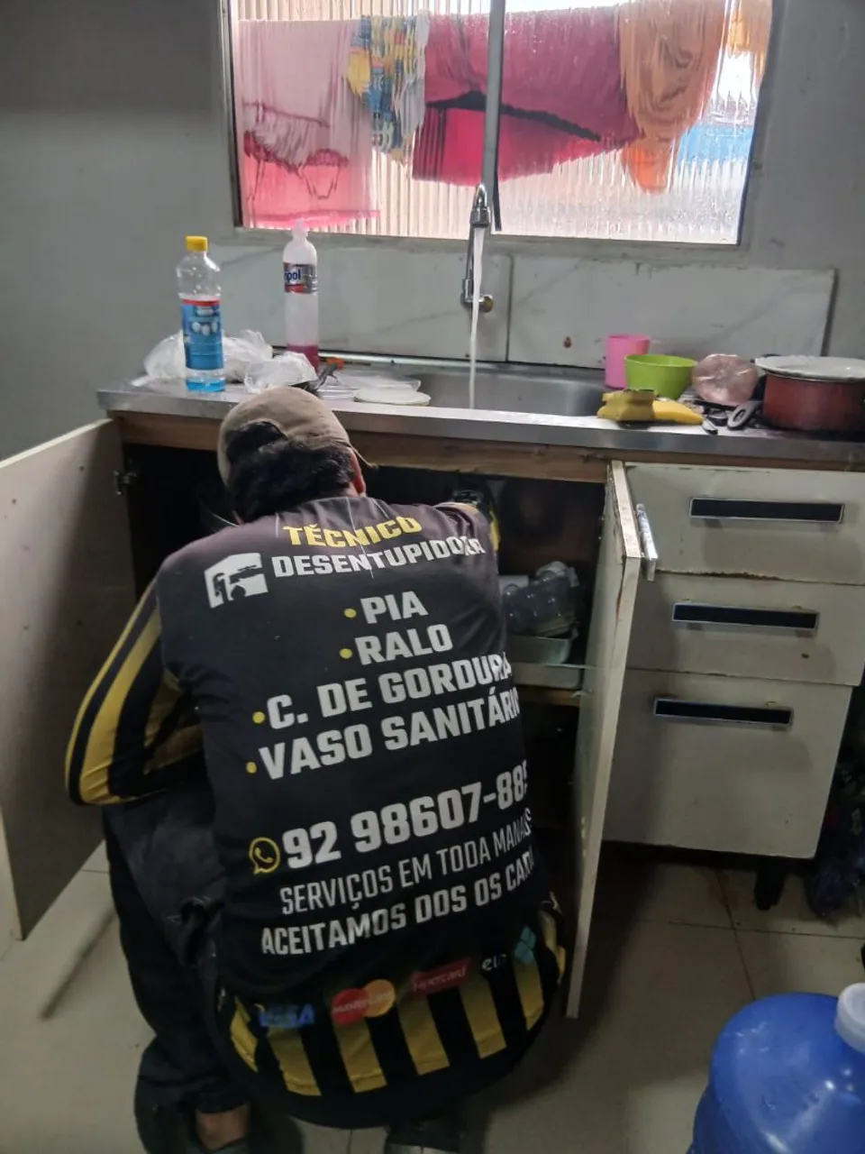desentupidora pias ralos e outros