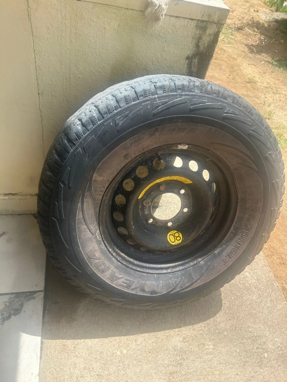 Roda Aro 16 Com Pneu 265/75-R16