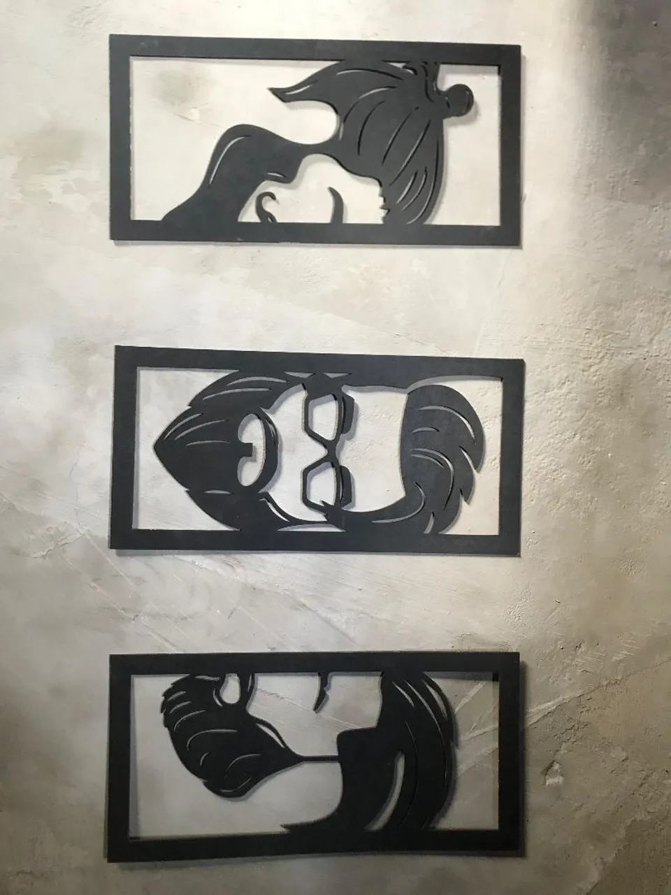 Quadros Decorativos para barbearia / Salão masculino