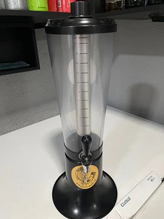 Torre de chopp 3,5lts - Ideal para bares e restaurantes