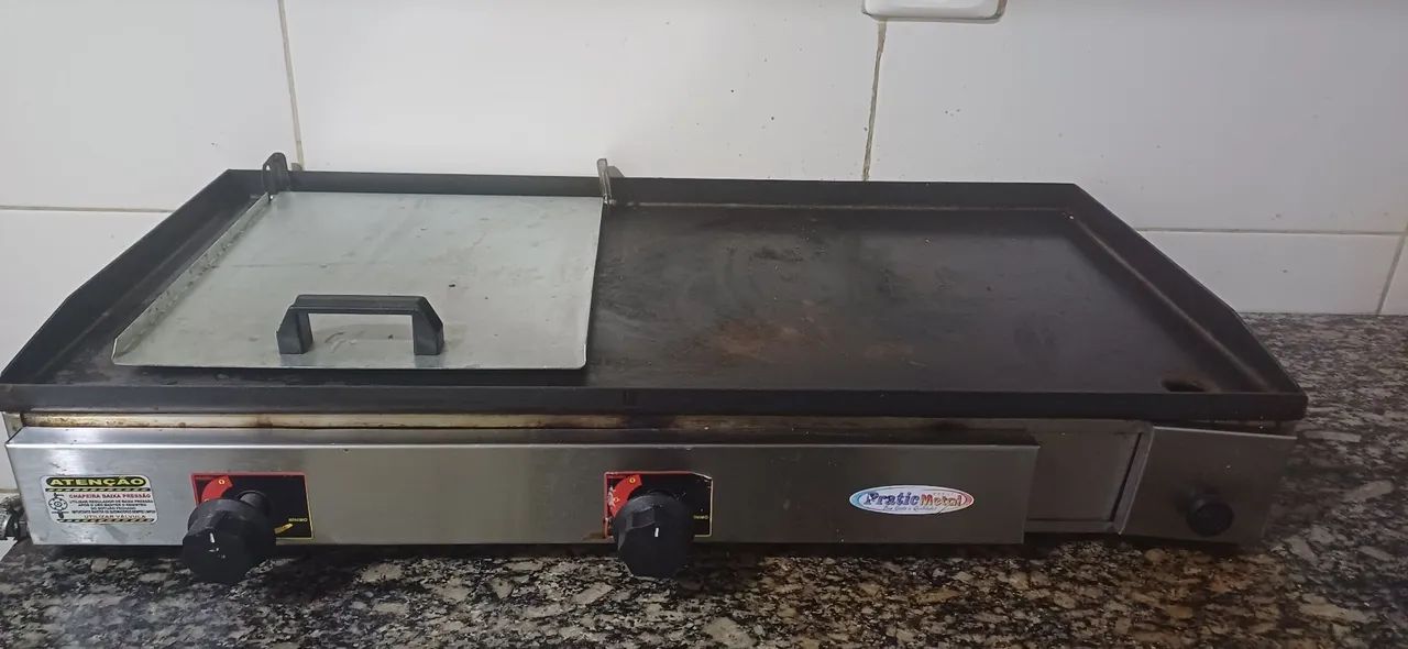 Chapa para lanches - Pratica Metal Itajobi