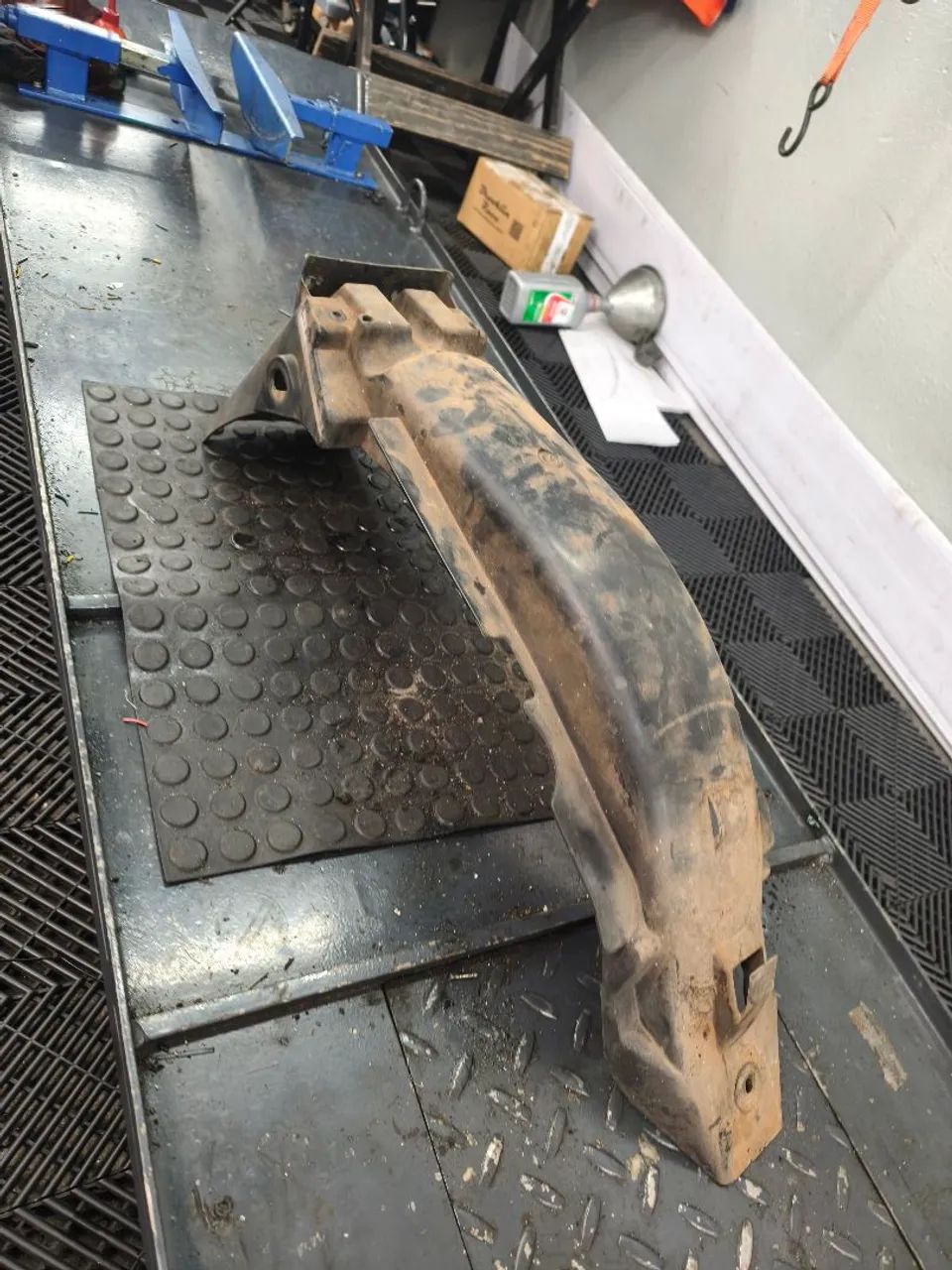 Paralama traseiro ybr pra cortar - Foto 2