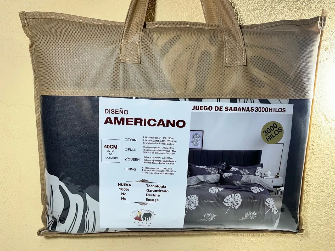 Jogo de lençol Queen 4 peças  - Foto 6