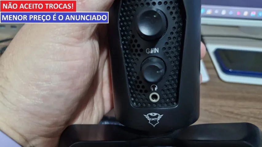 Microfone Gamer Trust GXT 258 (4-em-1) - Foto 2
