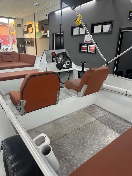 Barco ecologia com carretinha nova  - Foto 15