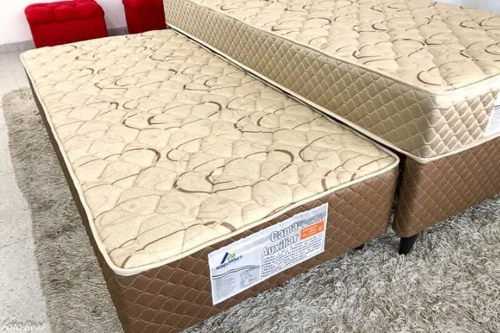 Cama box Light D33 Sealed Solteiro com Auxiliar -Entrega Rápida - Foto 3