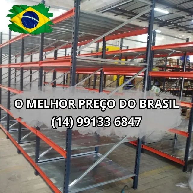 PORTA PALETE COM OU SEM PLANO GALVANIZADO
