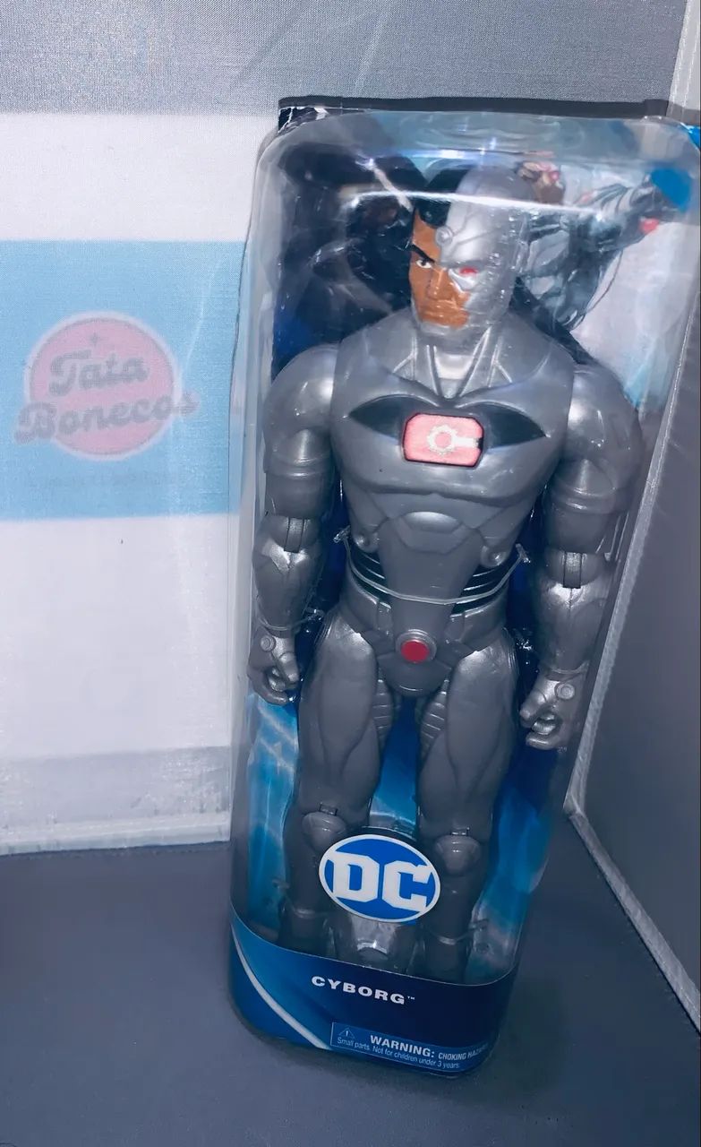 Boneco cyborg 30 cm Dc sunny novo - Foto 2