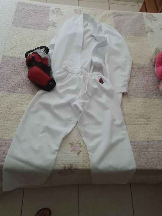 Kimono de Judô Branco - Tamanho M