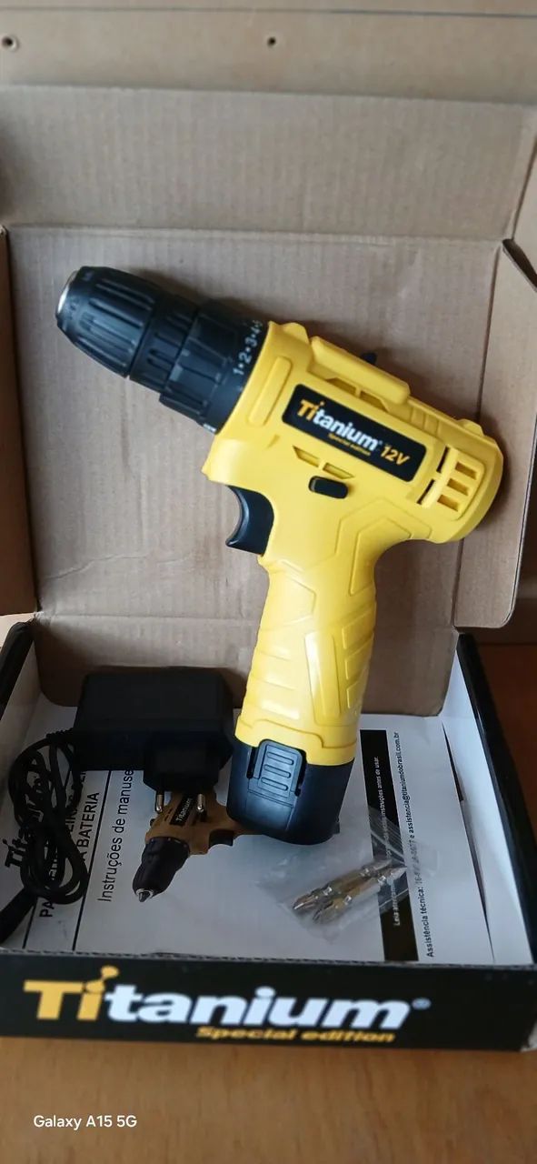 Parafusadeira Titanium Nova!