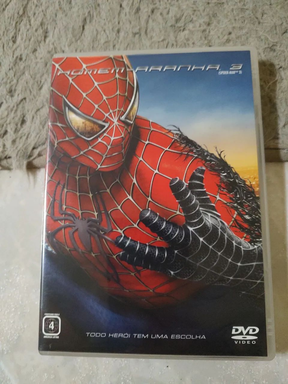 DVD Homem-Aranha 3