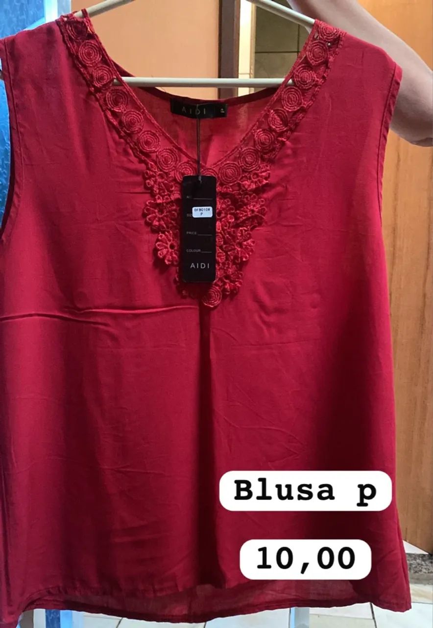 Blusa feminina rosa com estampa floral - Foto 2