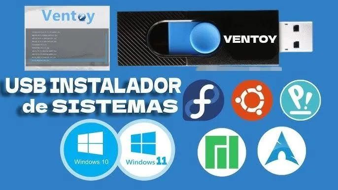 Pen Drive Ventoy USB Instalador de Sistemas