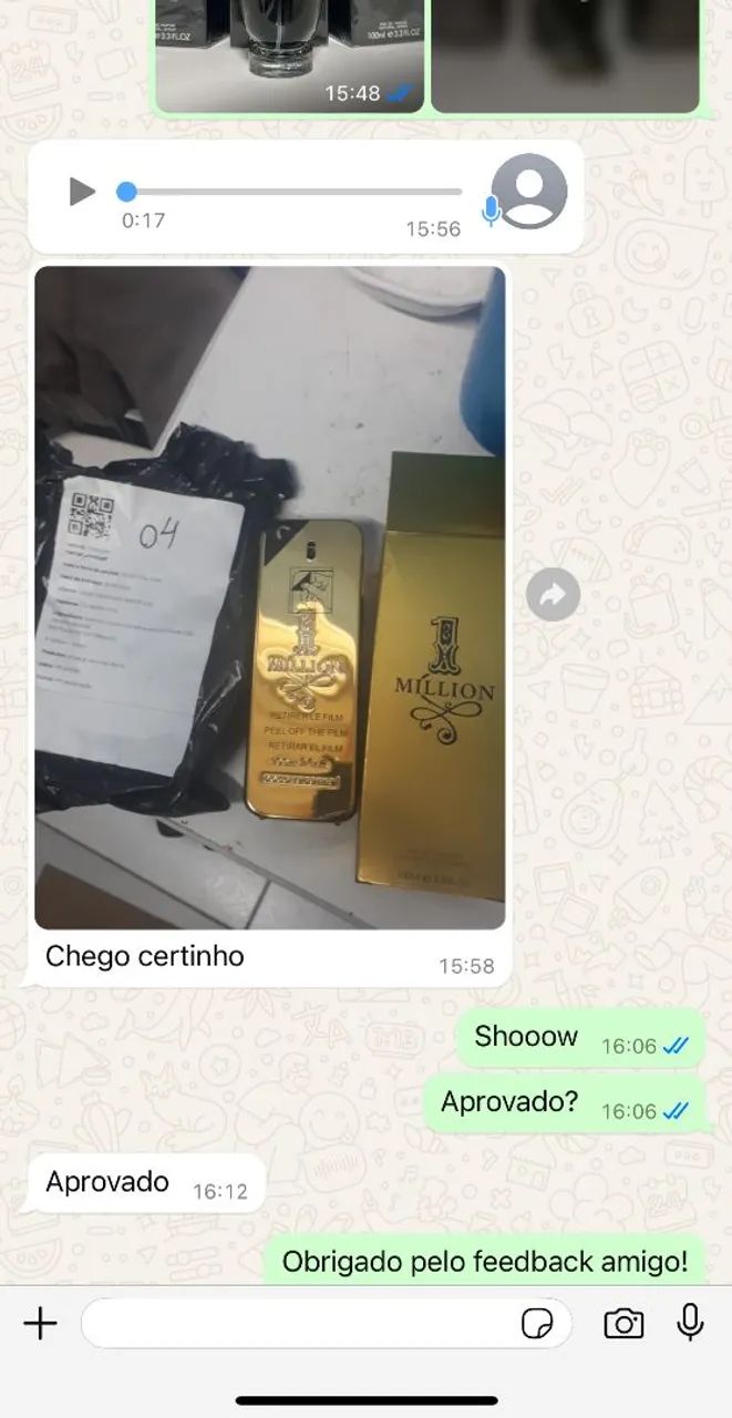 Perfume one Million 100ml- receba em 24h - PAGUE SÓ NA ENTREGA? - Foto 5