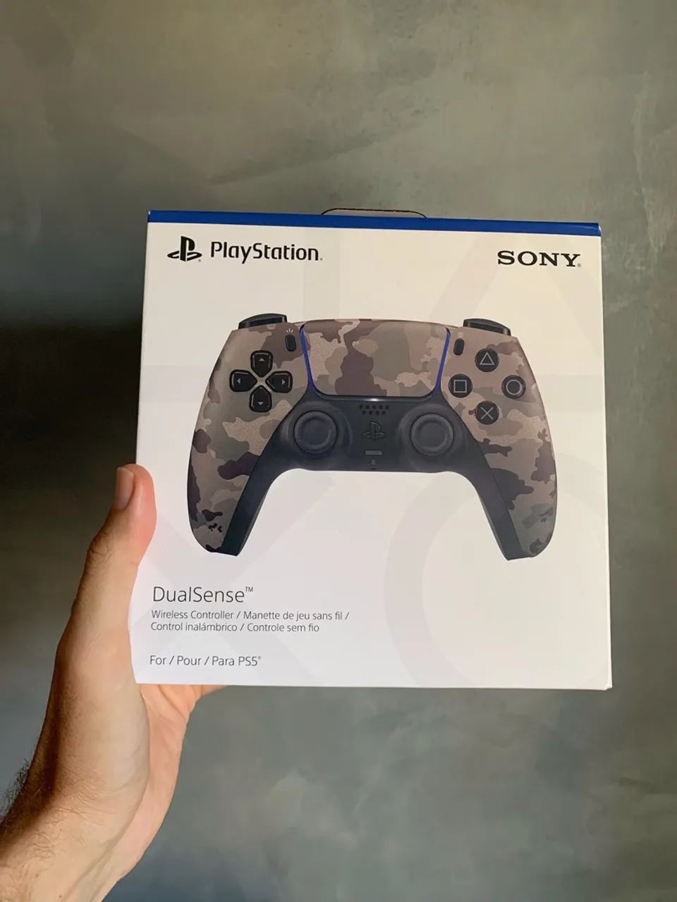 Controle DualSense Camuflado PS5 - Novo!