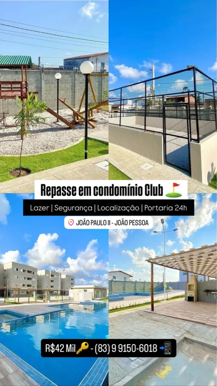 REPASSE apartamento no Villa Imperial . João Paulo ii