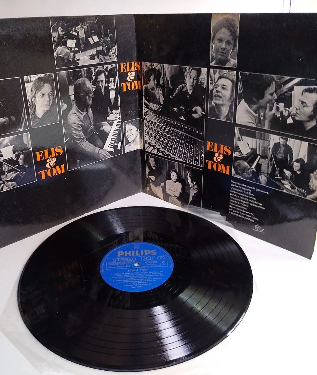 Elis & Tom 1974 LP vinil  - Foto 3