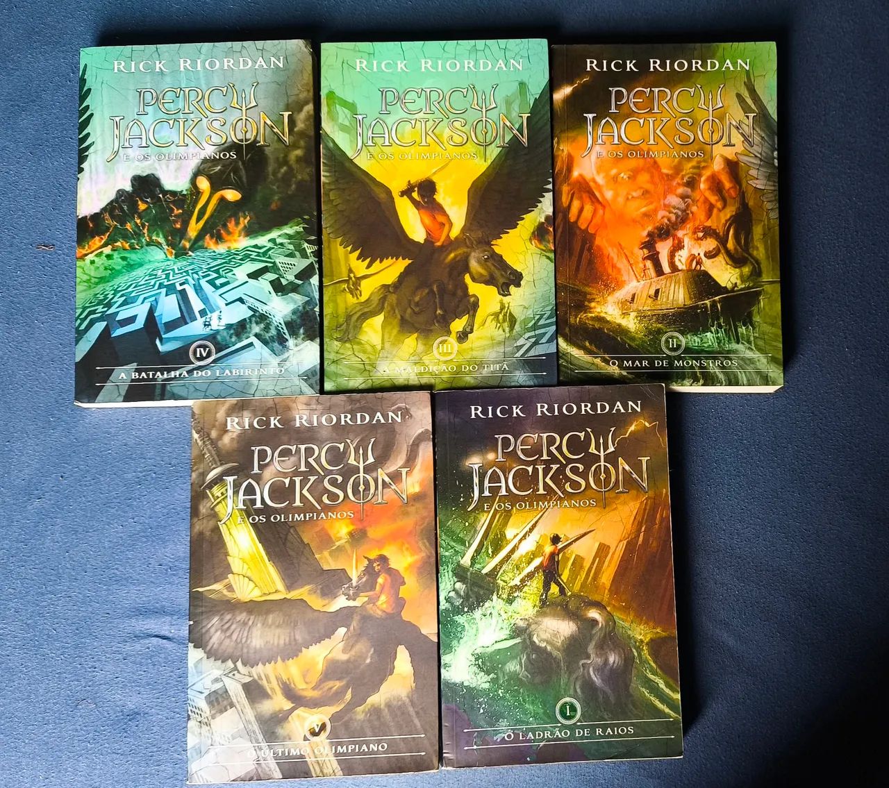 Coleção Percy Jackson e os Olimpianos - Série Completa (5 livros)