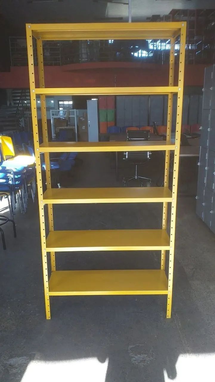 Estante de aço nova - branca - Foto 2