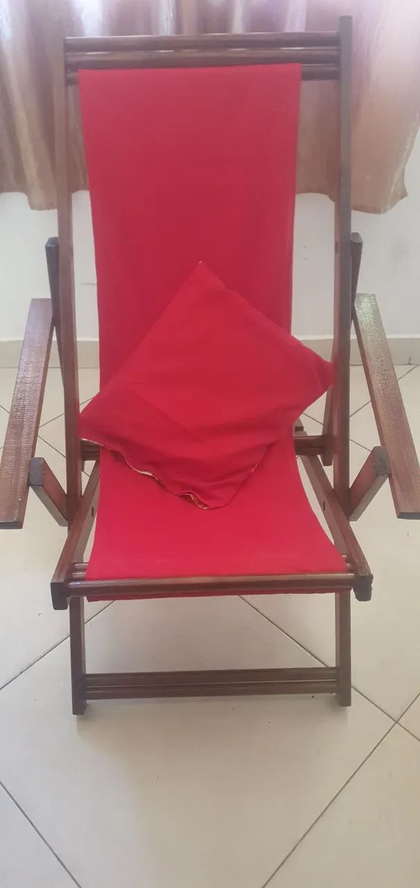 Cadeira espreguiçadeira com braços  - Foto 2