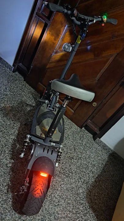 Patinete Elétrico Dobrável com Assento - Foto 4