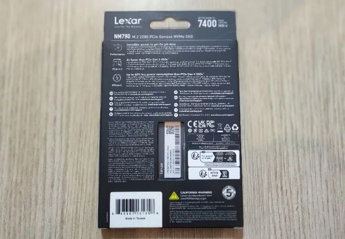 SSD NVMe Lexar NM790 2tb compatível c/ PS5 - Foto 2
