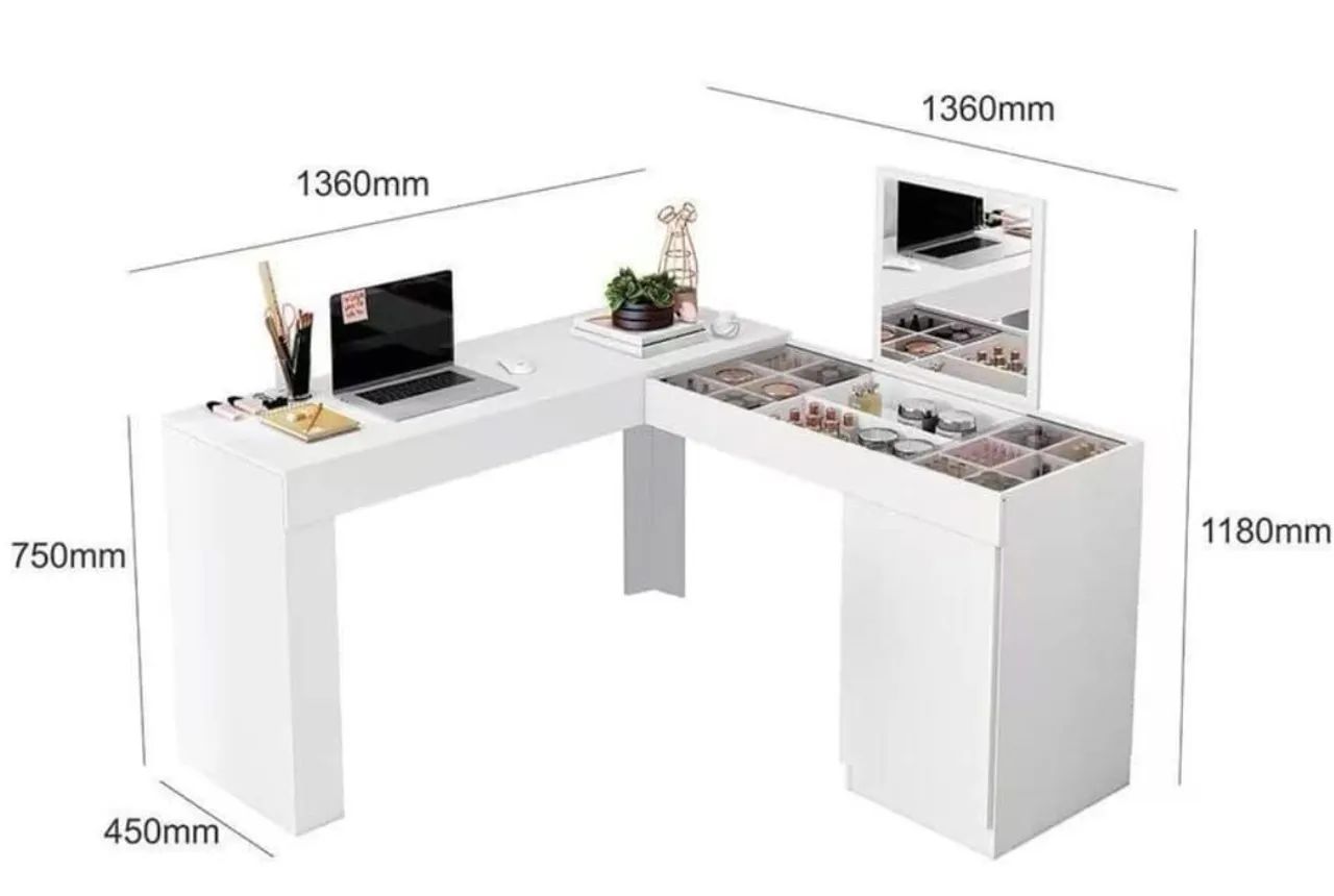 Penteadeira de Canto com Design Moderno e Funcional - Foto 2