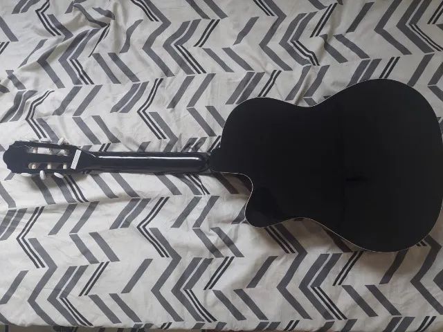 Violão Gianinni Elétrico Preto - Foto 2
