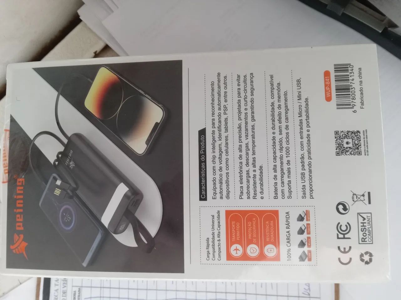 Lanterna Multifuncional Recarregável LED SHINYMAX 5000W - Foto 2