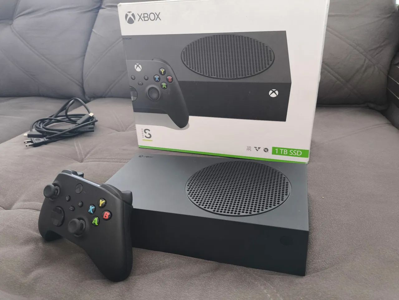 Xbox Series S 1TB Carbon Black NOVISSIMO com garantia de 6 meses Leia a descrição - Foto 2