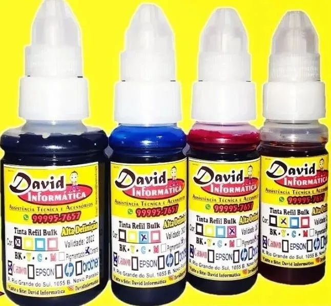 Refil de Tinta para Impressora - CANON - EPSON - HP